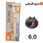 رنگ موی سری طبیعی ایندوری شماره 6.0 رنگ بلوند تیره