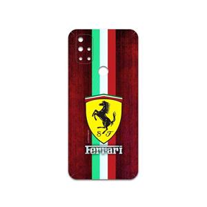 برچسب پوششی ماهوت مدل Ferrari مناسب برای گوشی موبایل وان پلاس Nord N10 5G MAHOOT Cover Sticker for OnePlus 