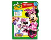 کیت رنگ آمیزی CRAYOLA مدل 1372CR MINNIE MOUSE COLOUR & SHAPES ACTIVITY BOOK