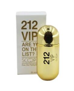 عطر جیبی اسکوپ زنانه 212 وی آی پی 25 میل