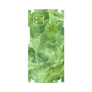 برچسب پوششی ماهوت مدل Green-Crystal-Marble-FullSkin مناسب برای گوشی موبایل ریلمی C11 2021 MAHOOT Green-Crystal-Marble-FullSkin Cover Sticker for Realme C11 2021