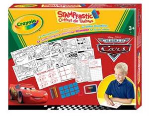 کیت رنگ آمیزی CRAYOLA مدل 10402CR Disney Stamptastic Cars