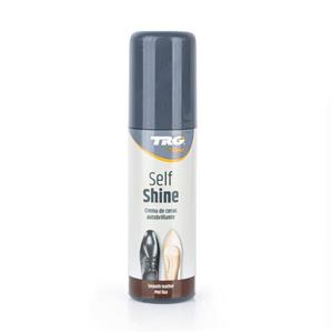واکس مایع براق کننده کفش تی آر جی مدل self shine رنگ قهوه ای تیره