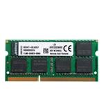 رم لپ تاپ DDR3 تک کاناله 1333 مگاهرتز CL11 کینگستون مدل PC3-10600s ظرفیت 8 گیگابایت