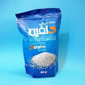 نمک دریایی ید دار دلفین - 900 گرم