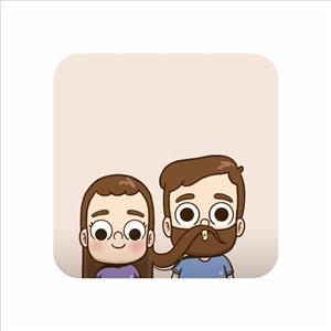 مگنت طرح عاشقانه گیسو