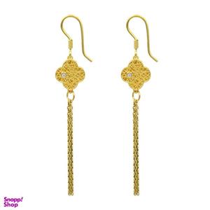 گوشواره طلا 18 عیار زنانه مانچو مدل efgs025 -