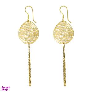گوشواره طلا 18 عیار زنانه مانچو مدل efgs023 -