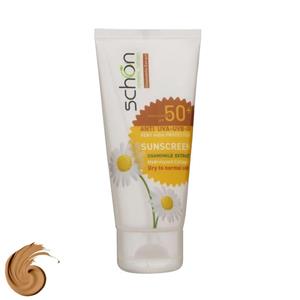 کرم ضد آفتاب رنگی مدل Beige Tinted SPF50 حجم 50 میلی لیتر شون 