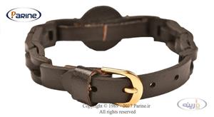 دستبند چرمی کهن چرم طرح تولد اردیبهشت مدل BR104-15 Kohan Charm Ordibehesht BR104-15 Leather Bracelet