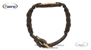 دستبند چرمی کهن چرم طرح تولد اردیبهشت مدل BR104-15 Kohan Charm Ordibehesht BR104-15 Leather Bracelet