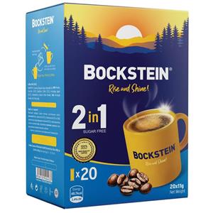قهوه فوری 2x1 بوکشتاین - 220 گرم بسته 20عددی