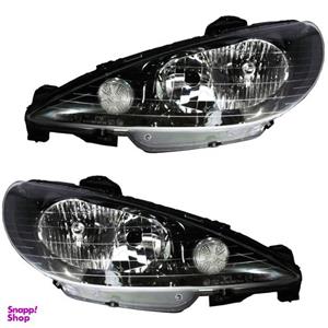 چراغ جلو خودرو فن آوران مدل ym اسپرت مناسب برای پژو 206 بسته 2 عددی