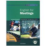کتاب English for Meetings اثر Kenneth Thomson نشر oxford