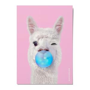 کارت پستال ماسا دیزاین طرح لاما مدل POSJO