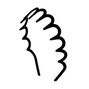 تل مو زنانه مدل G_Lnd_433