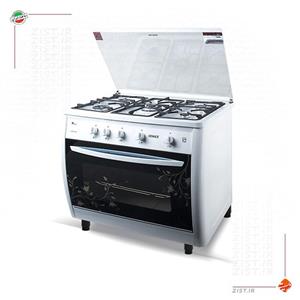 اجاق گاز ایران شرق مدل Venice White Iranshargh Gas Stove 