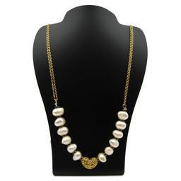 گردنبند طلا 18 عیار زنانه مانچو مدل sfg659 -