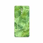 MAHOOT Green-Crystal-Marble Cover Sticker for Oppo Reno