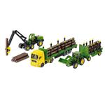 ماشین بازی سیکو مدل John Deere zestaw کد 1801 مجموعه سه عددی