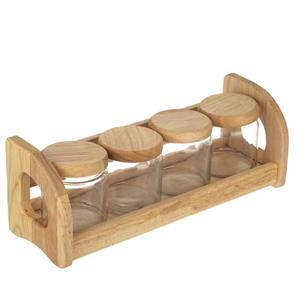 ست جای ادویه 5 پارچه مدل NATURE کد RU-40410