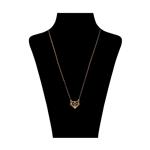 گردنبند طلا 18 عیار زنانه قیراط  طرح الماس کد GH4757