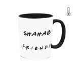 ماگ حرارتی طرح اسم شهاب مدل فرندز Friends