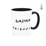 ماگ حرارتی طرح اسم صدرا مدل فرندز Friends