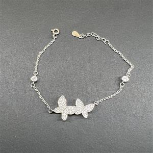 دستبند نقره زنانه مدل اسپرت کد 489656 -