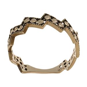 انگشتر طلا 18 عیار زنانه مایا ماهک مدل MR0703 Maya Mahak MR0703 Gold Ring For Women