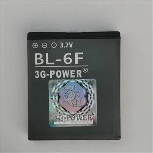 باتری موبایل مدل BL-6F با ظرفیت 1200 میلی آمپر مناسب برای برای گوشی موبایل نوکیا N95 8G