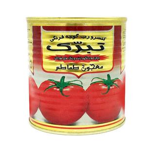  رب گوجه فرنگی 800 گرمی تبرک