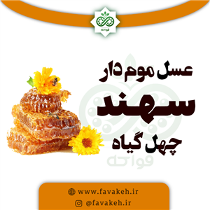 عسل موم دار طبیعی چهل گیاه سهند 1 کیلو