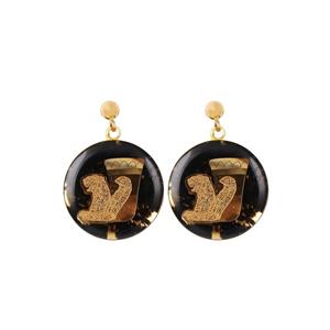 گوشواره طلا 24 عیار گالری الون طرح ریتون کد 198080 Alone 198080 Raytheon Gold Earring