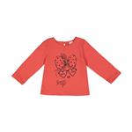 LC Waikiki 1S15411Z1-HMW-BRIGHTRED T-Shirt For Baby Girls