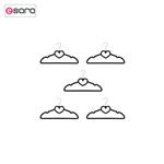 Barak Y-009 Clothes Hanger Pack of 5