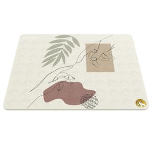 ماوس پد هومرو مدل A2973 طرح مینیمال دخترونه Hoomero Minimal girls Mousepad 