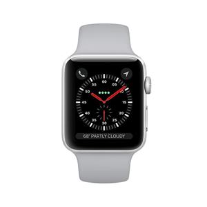 ساعت هوشمند اپل واچ 3 مدل 42mm Space Gray Aluminum Case with Black Sport Band Apple Watch Series GPS 