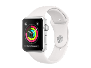 ساعت هوشمند اپل واچ سری 3 مدل 42mm Silver Aluminum Case with White Sport Band Apple Watch 3 GPS 42mm Silver Aluminum Case With White Sport Band