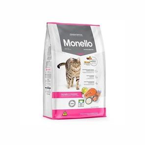 غذا خشک گربه مونلو مدل Salmon  Chicken وزن 15 کیلوگرم