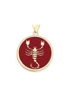 آویز گردنبند طلا 18 عیار مرجان مدل 0110 Marjan 0110 Gold Necklace Pendant Plaque