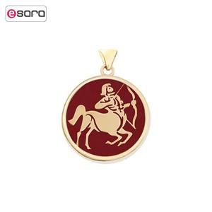 آویز گردنبند طلا 18 عیار مرجان مدل 0113 Marjan 0113 Gold Necklace Pendant Plaque