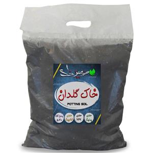 خاک گلدان سرزمین خاک مدل 10 وزن 5 کیلوگرم