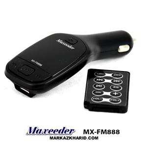 پخش کننده اف ام خودرو مکسیدر مدل MX-FM888 Maxeeder MX-FM888 Car FM Transmitter