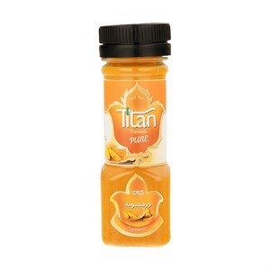 زردچوبه پودر زرد چوبه تیتان - 80 گرم 