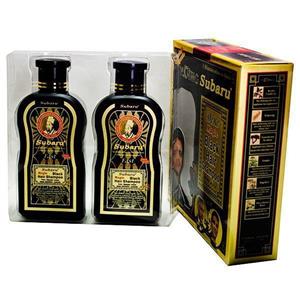شامپو رنگ مو سوبارو مدل DEXE حجم 25 میلی لیتر رنگ مشکی مجموعه 4 عددی