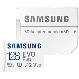 کارت حافظه MicroSDXC سامسونگ مدل Samsung EVO Plus UHS-I U3 A2 V30 ظرفیت 128 گیگابایت 