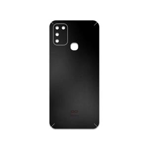 برچسب پوششی ماهوت مدل Matte-Black مناسب برای گوشی موبایل اینفینیکس Hot 11 Play MAHOOT Cover Sticker for Infinix 