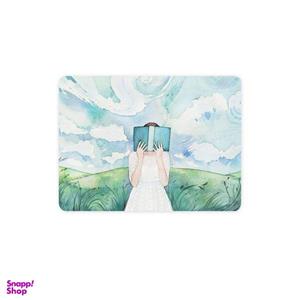 ماوس پد ترمه طراحان ایده مدل دختر کتابخون کد cfp1408