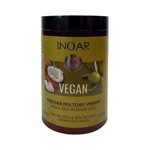 ماسک مو اینوآر مدل روغن نارگیل و روغن زیتون حجم 800 میلی لیتر